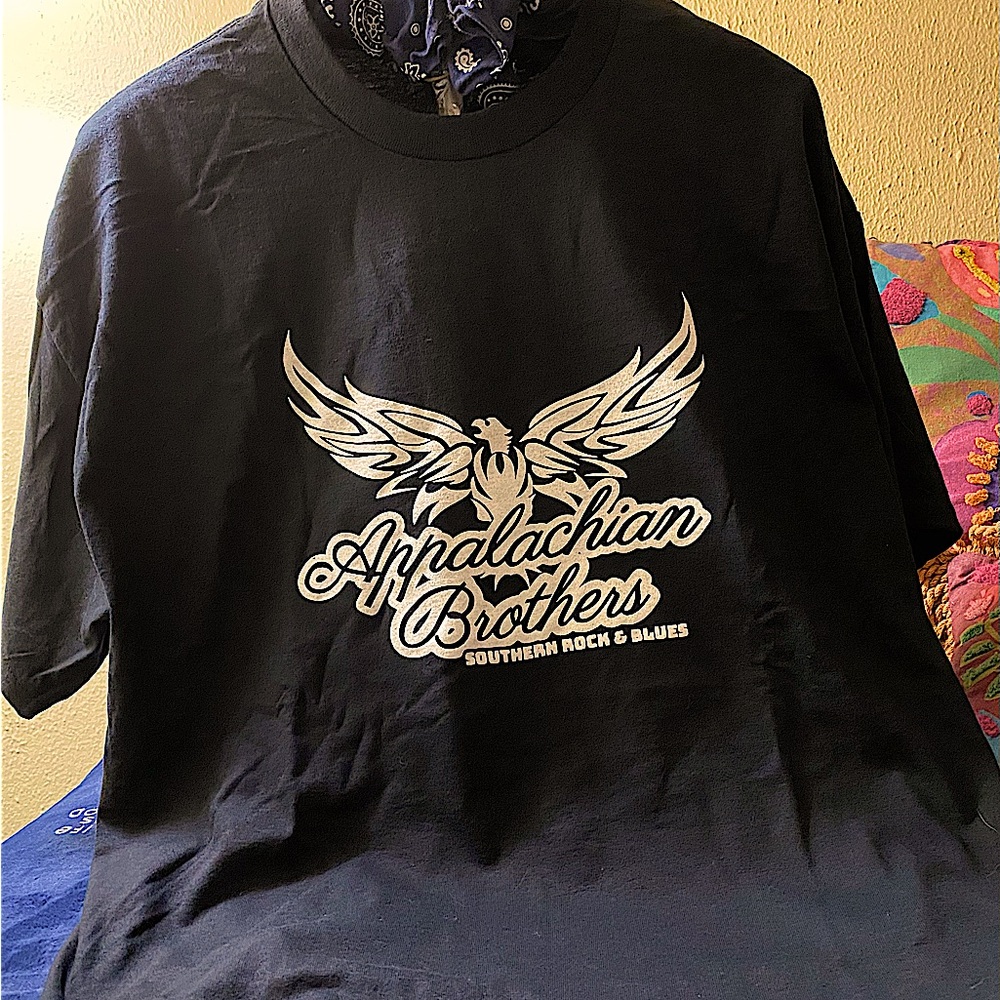 Black Appalachian Brothers Band T-Shirt
Multiple sizes available
